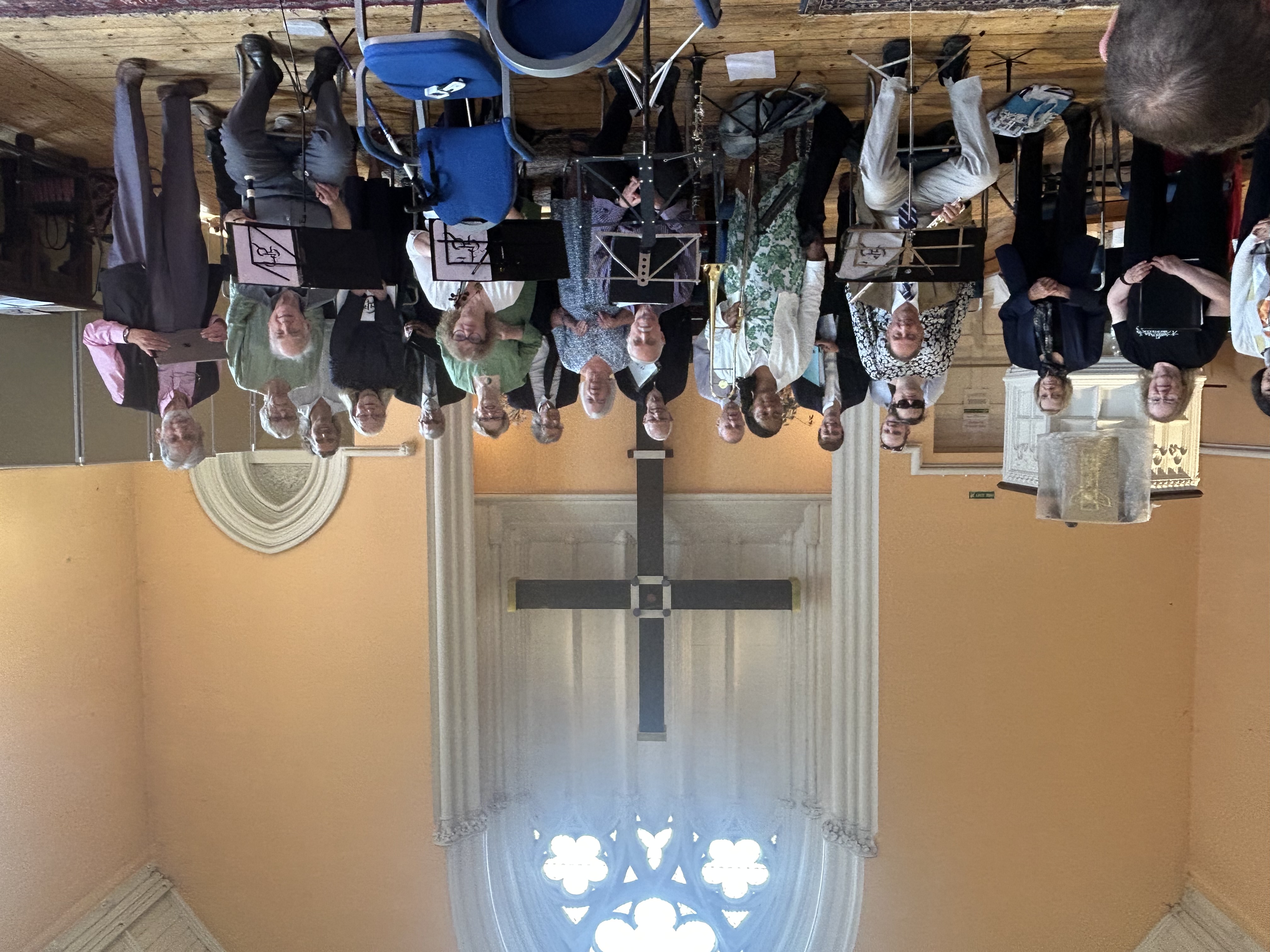 Quire at Wesley's Chapel in May 2025